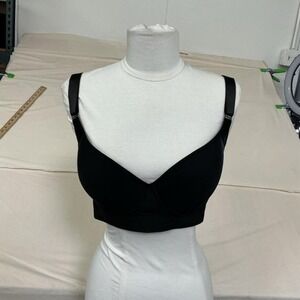 Black Longline Underwire Bra – Size 36/80E
